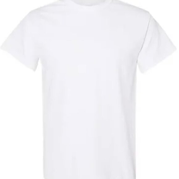 NEW Gildan Unisex Small Heavy Cotton Plain Crew Neck Short Sleeves T-Shir… - Picture 3 of 9